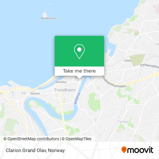 Clarion Grand Olav map