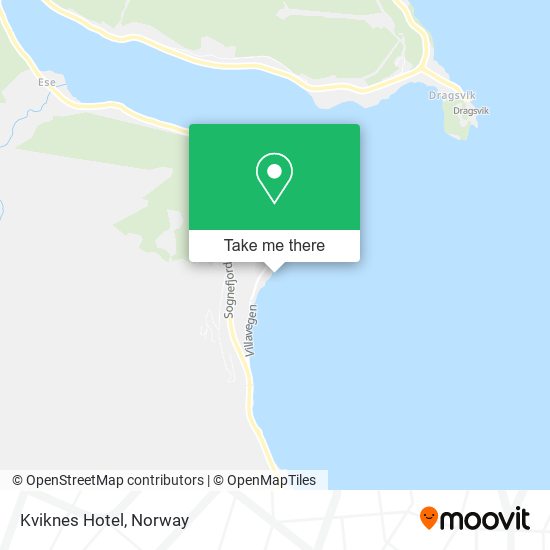 Kviknes Hotel map