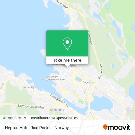 Neptun Hotel Rica Partner map