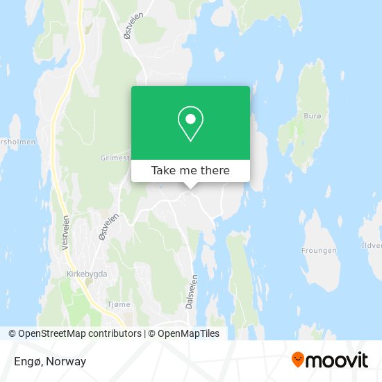 Engø map