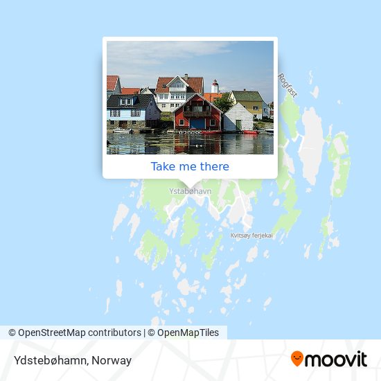 Ydstebøhamn map