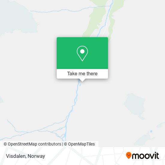 Visdalen map