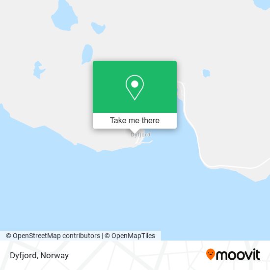 Dyfjord map