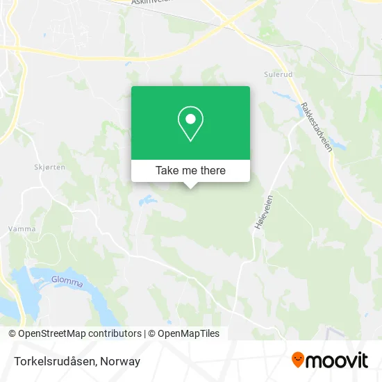 Torkelsrudåsen map