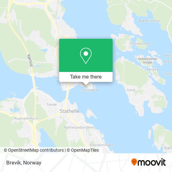 Brevik map