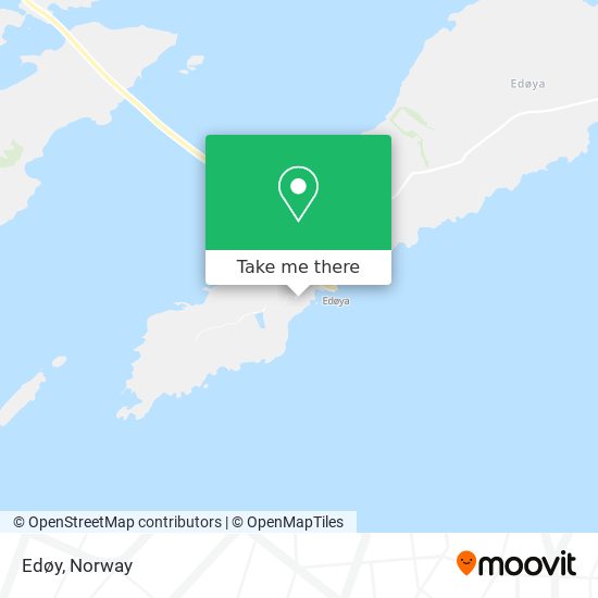 Edøy map