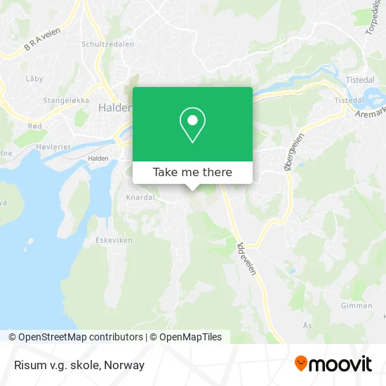Risum v.g. skole map