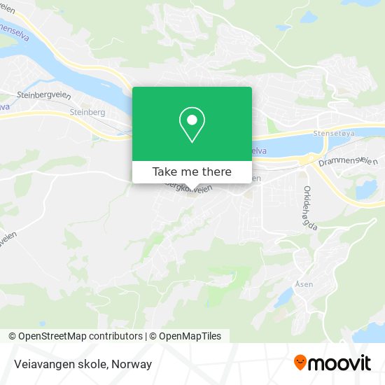 Veiavangen skole map