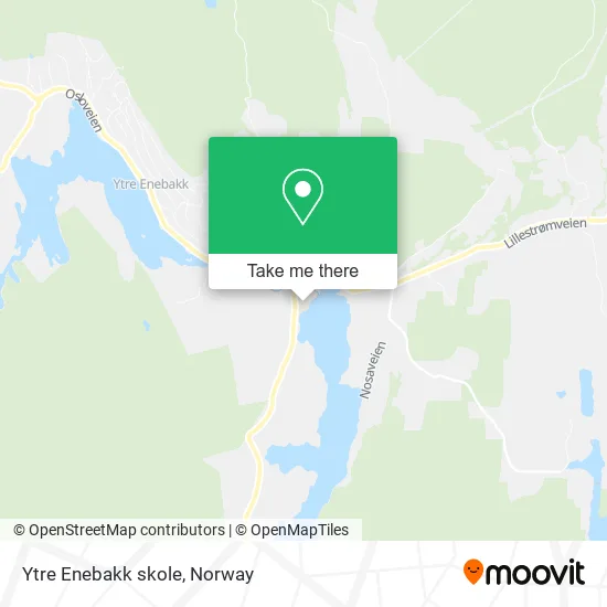 Ytre Enebakk skole map