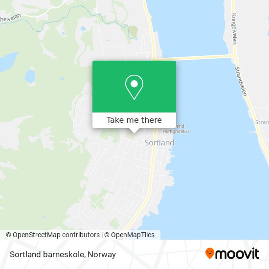 Sortland barneskole map