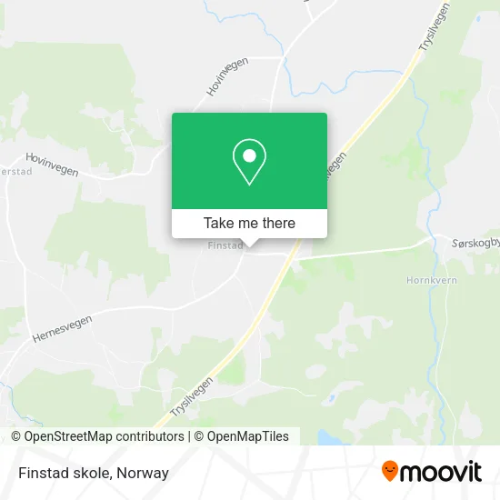 Finstad skole map