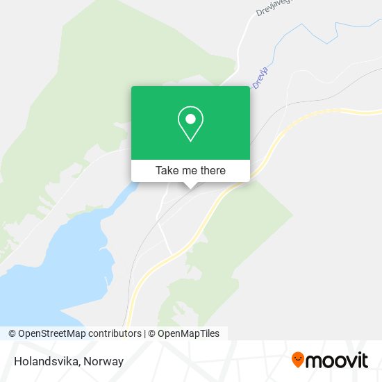 Holandsvika map