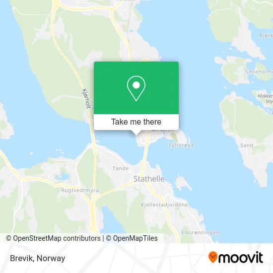 Brevik map