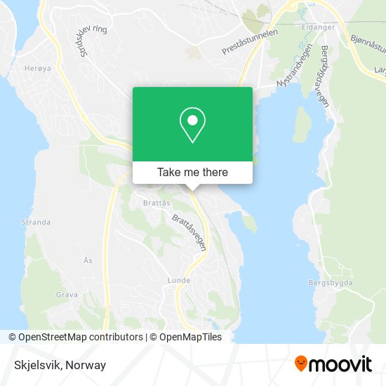 Skjelsvik map