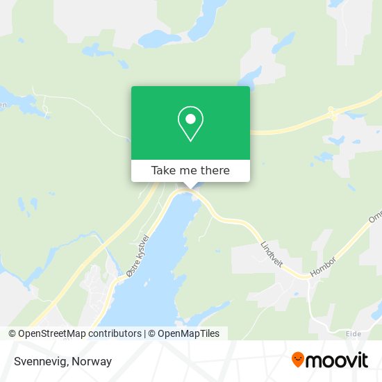 Svennevig map