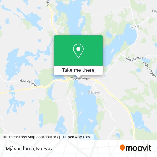 Mjåsundbrua map
