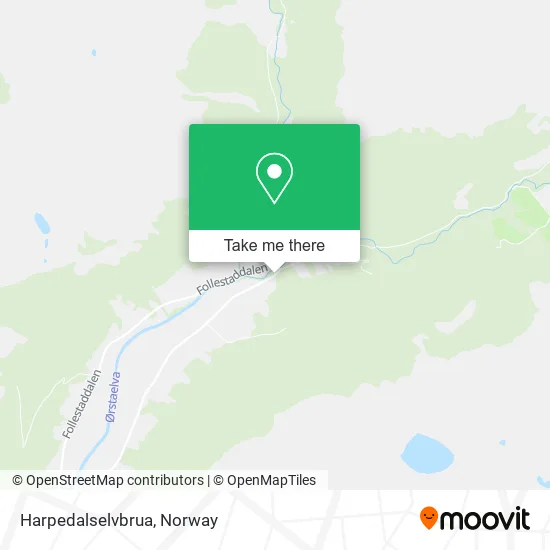 Harpedalselvbrua map