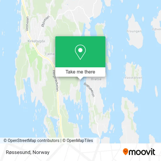 Røssesund map