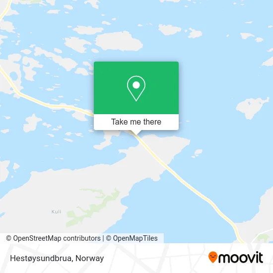 Hestøysundbrua map