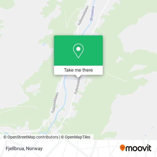 Fjellbrua map