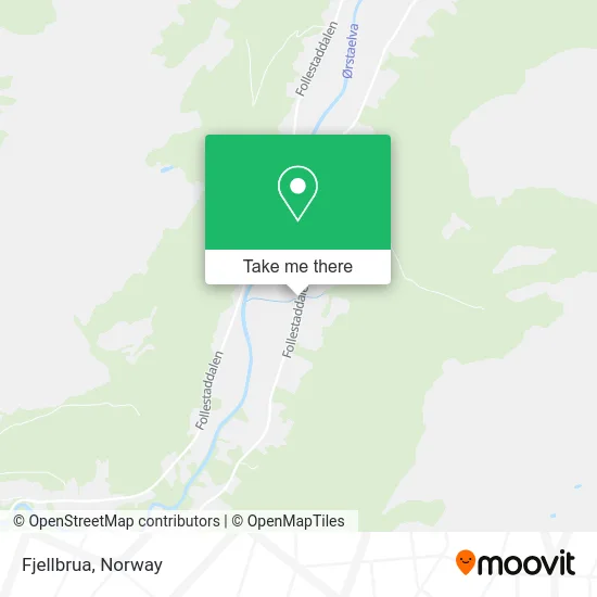 Fjellbrua map