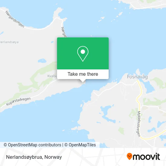 Nerlandsøybrua map