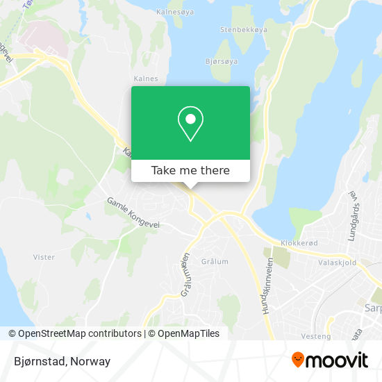 Bjørnstad map