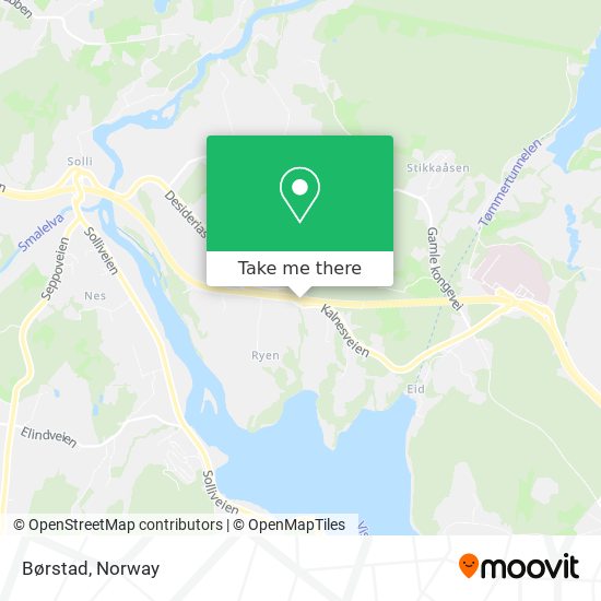 Børstad map