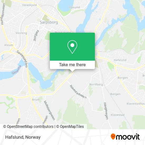 Hafslund map
