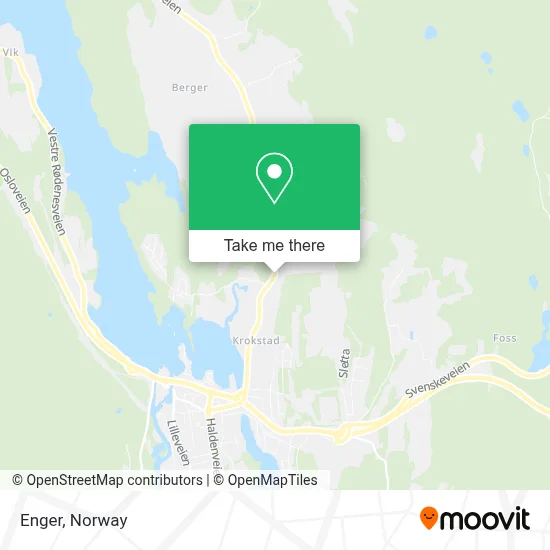 Enger map