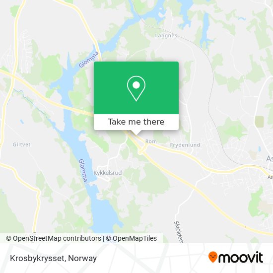 Krosbykrysset map