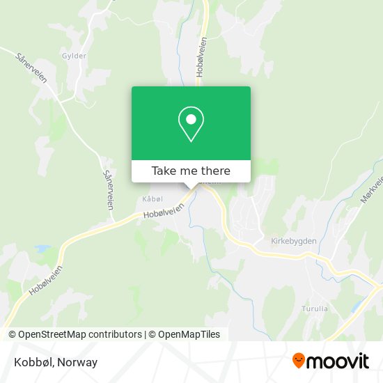 Kobbøl map