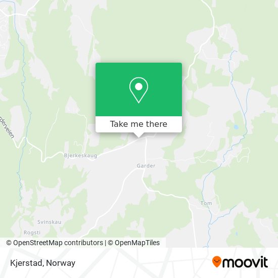 Kjerstad map