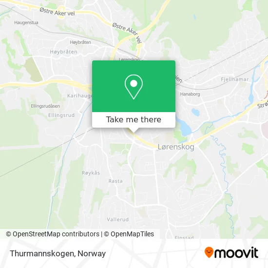 Thurmannskogen map
