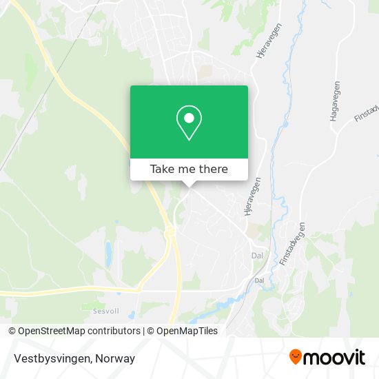 Vestbysvingen map