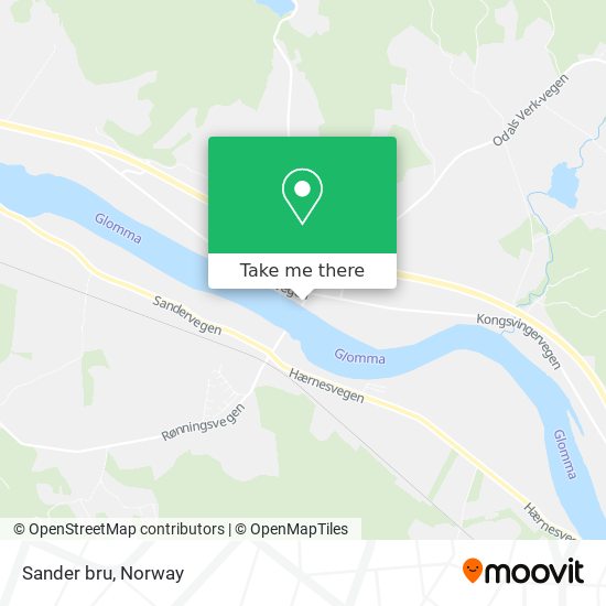 Sander bru map