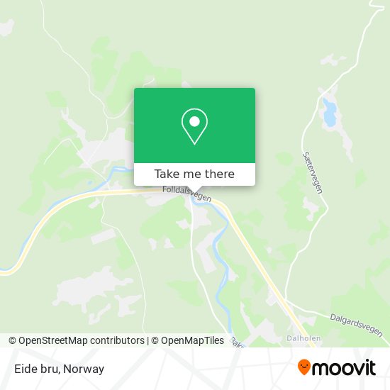 Eide bru map