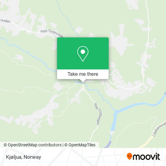 Kjøljua map