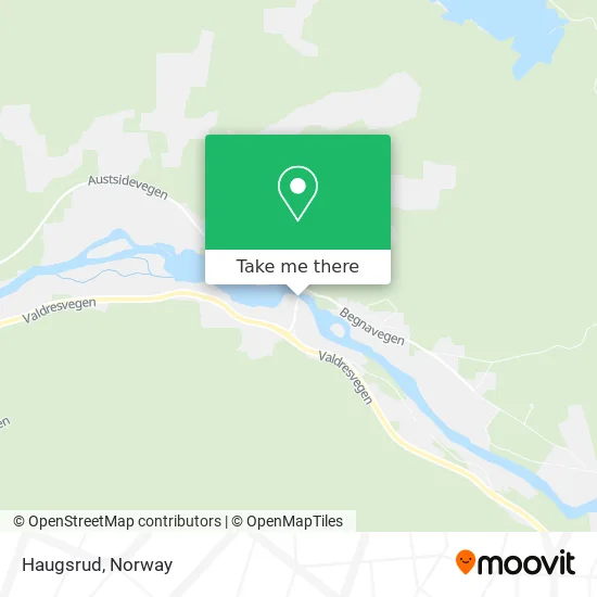 Haugsrud map