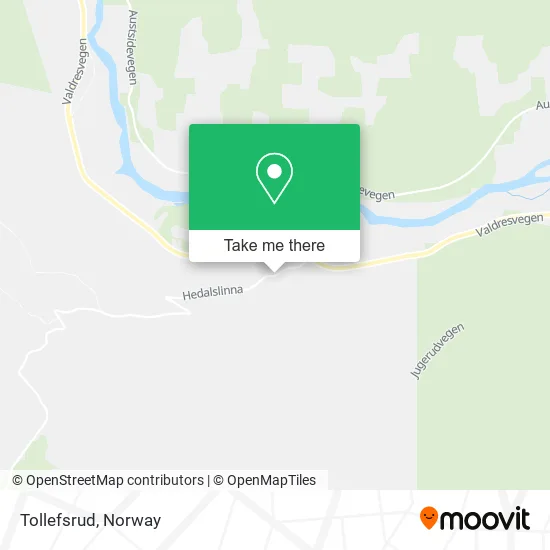 Tollefsrud map