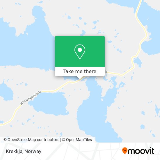 Krekkja map