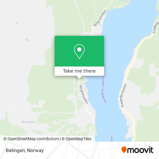 Bølingen map