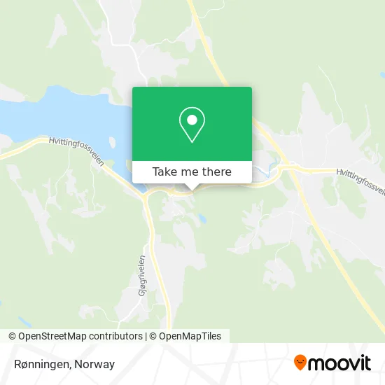 Rønningen map