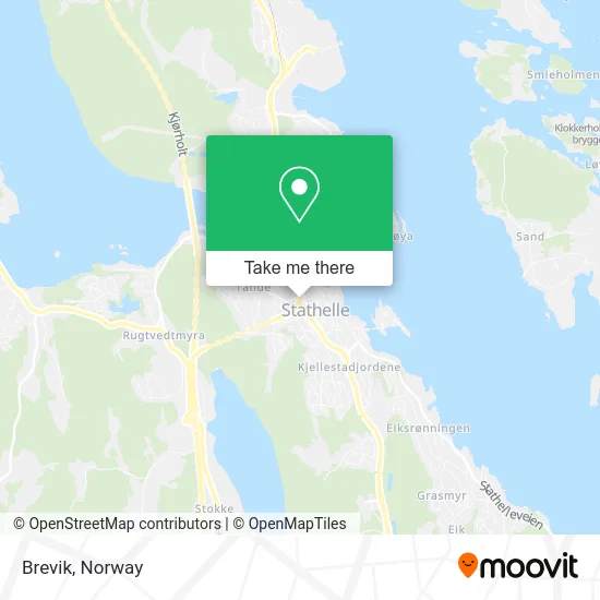 Brevik map