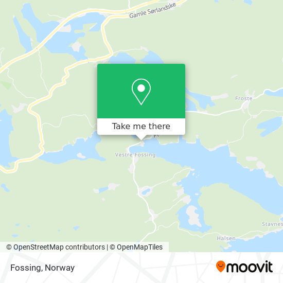 Fossing map