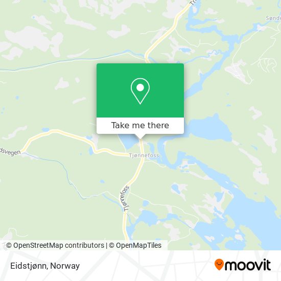 Eidstjønn map