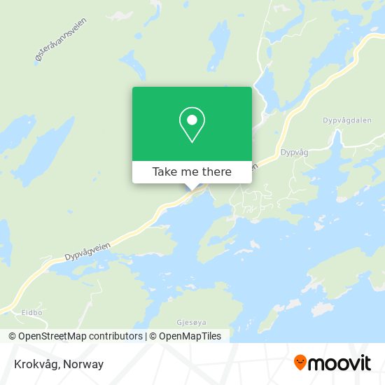 Krokvåg map