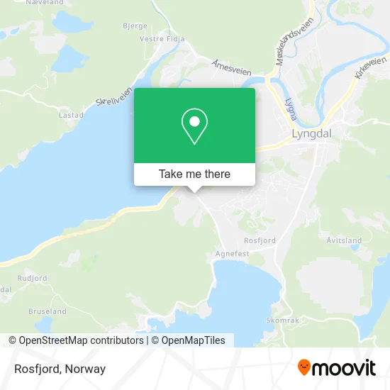 Rosfjord map