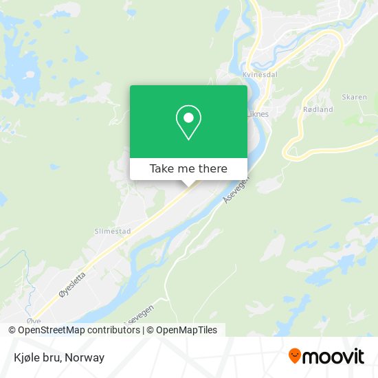 Kjøle bru map