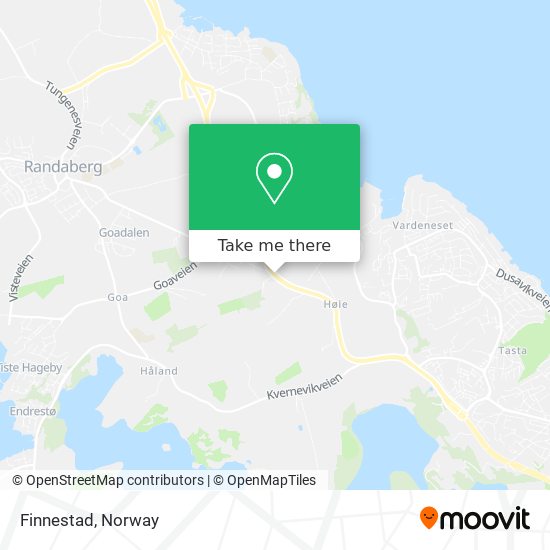 Finnestad map